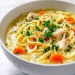 Creamy Chicken Noodle Soup Recipe
