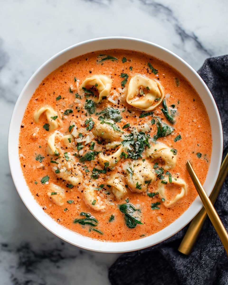 The image shows a close-up of a white pot filled with creamy soup that has many colorful ingredients. There are three layers: the bottom layer is light yellow cream broth with small herbs floating on top; the middle layer has pieces of orange carrots and green peas scattered evenly; and the top layer has small white pasta pieces and shredded chicken mixed throughout. A wooden spoon is resting inside the pot on the right side, and a woman's hand holds the spoon gently. The background is a white marbled surface with soft natural light making the colors bright and fresh. photo taken with an iphone --ar 4:5 --v 7