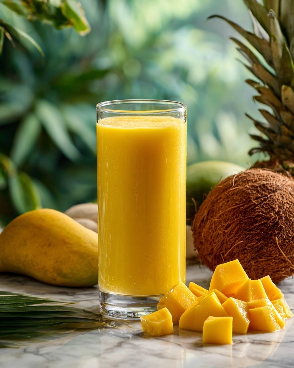 Tropical Mango Pineapple Fusion Recipe - Recipe Image