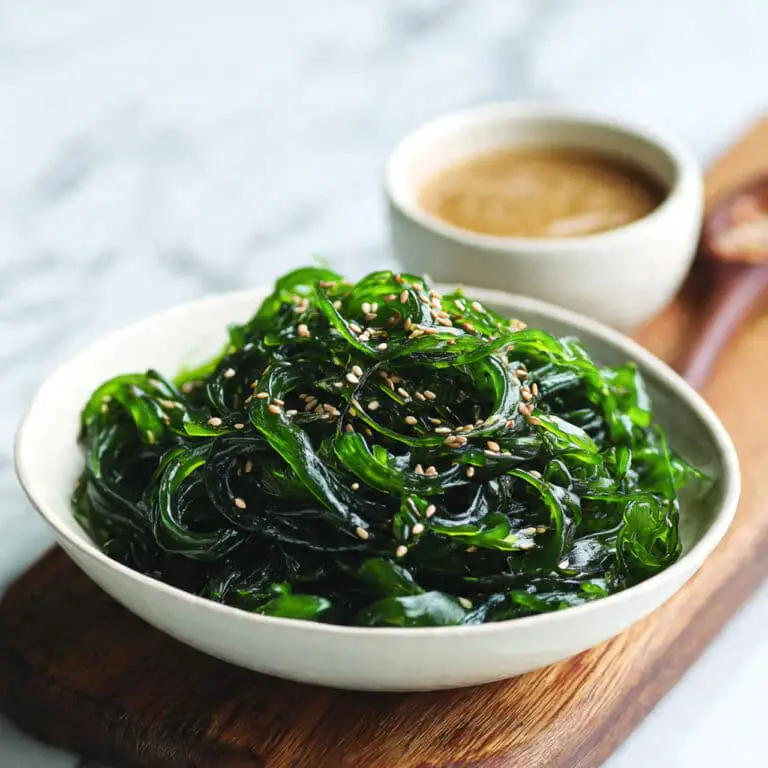 Savory Japanese-Style Seaweed Salad Recipe