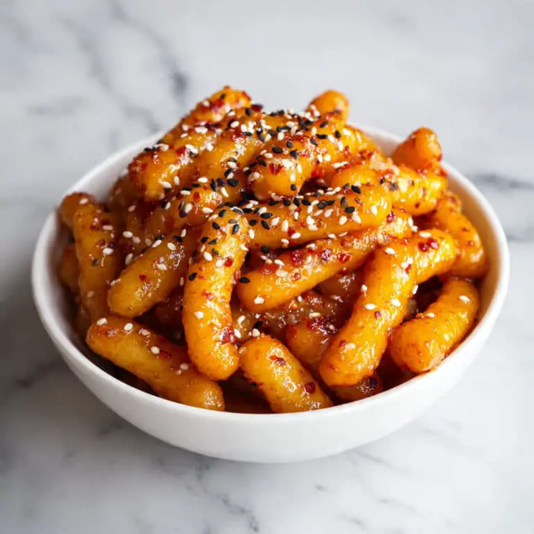 Sweet Soy Butter Korean Rice Cakes Recipe