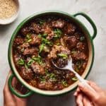 Orange Sesame Ginger Braised Beef Recipe