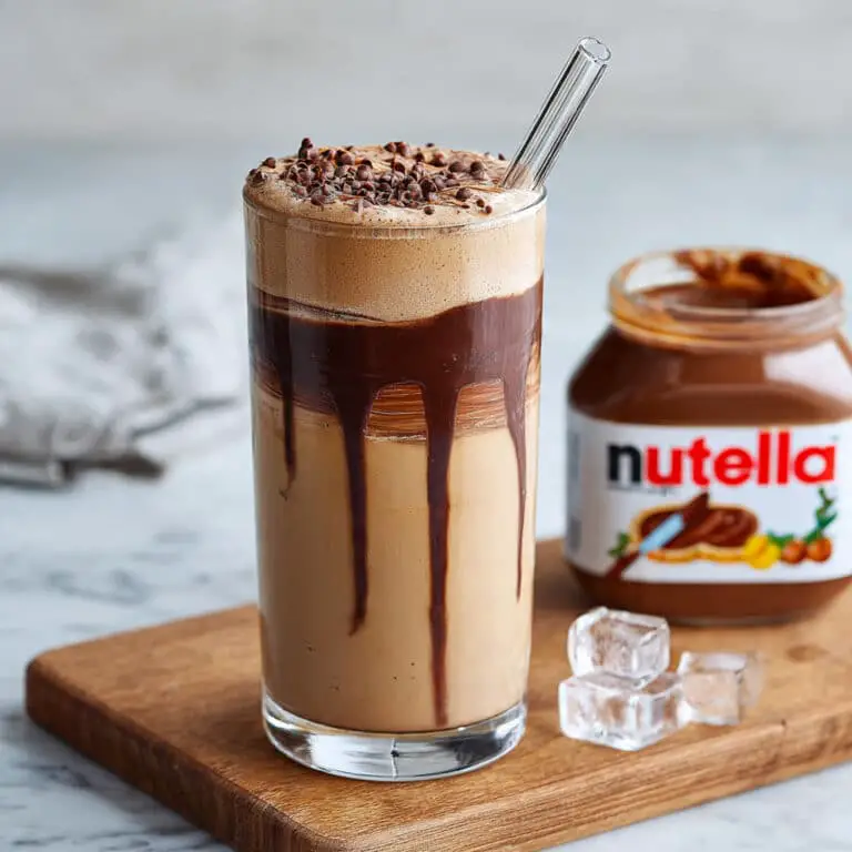 Nutella Iced Latte Recipe