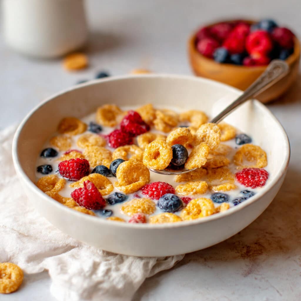 Easy Mini Pancake Cereal Recipe