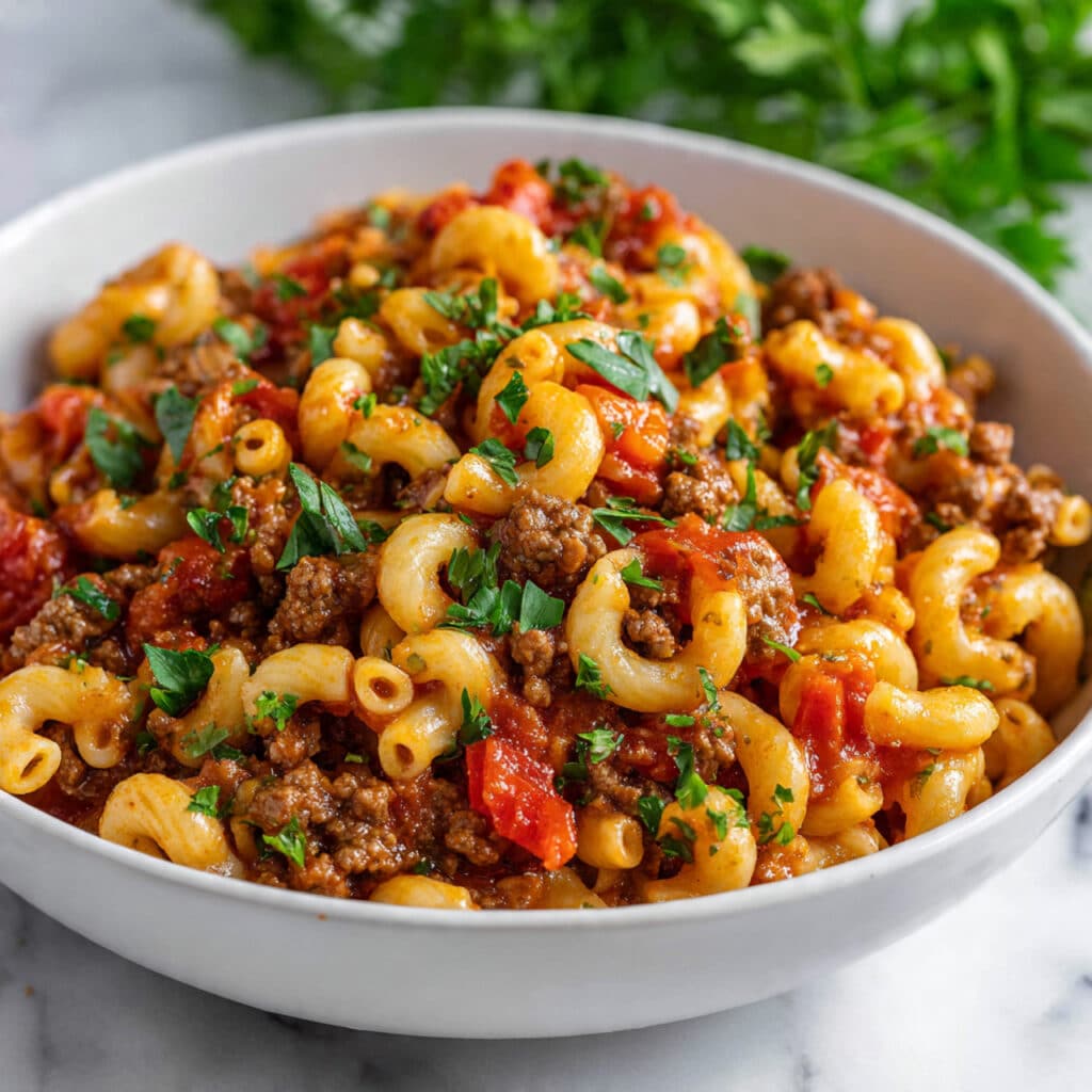 American Chop Suey Recipe