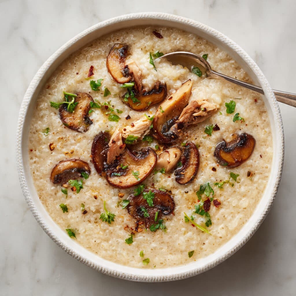 Classic Chicken & Shiitake Mushroom Congee: A Nourishing Comfort Food Recipe
