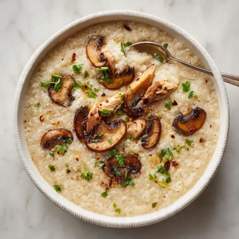 Classic Chicken & Shiitake Mushroom Congee: A Nourishing Comfort Food Recipe