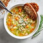 Mediterranean White Bean Soup Recipe