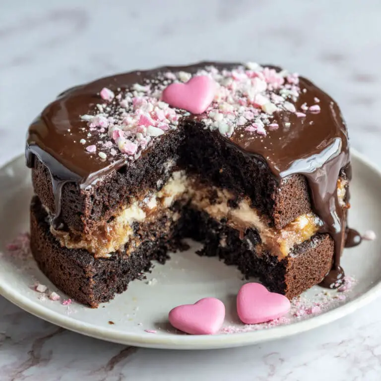 Chocolate Heartfelt Fudge Cake Recipe