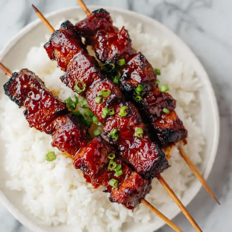 Korean Chicken Skewers Recipe