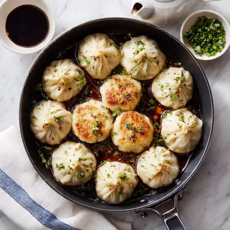 Sheng Jian Bao Shanghai Pan-Fried Pork Buns Recipe