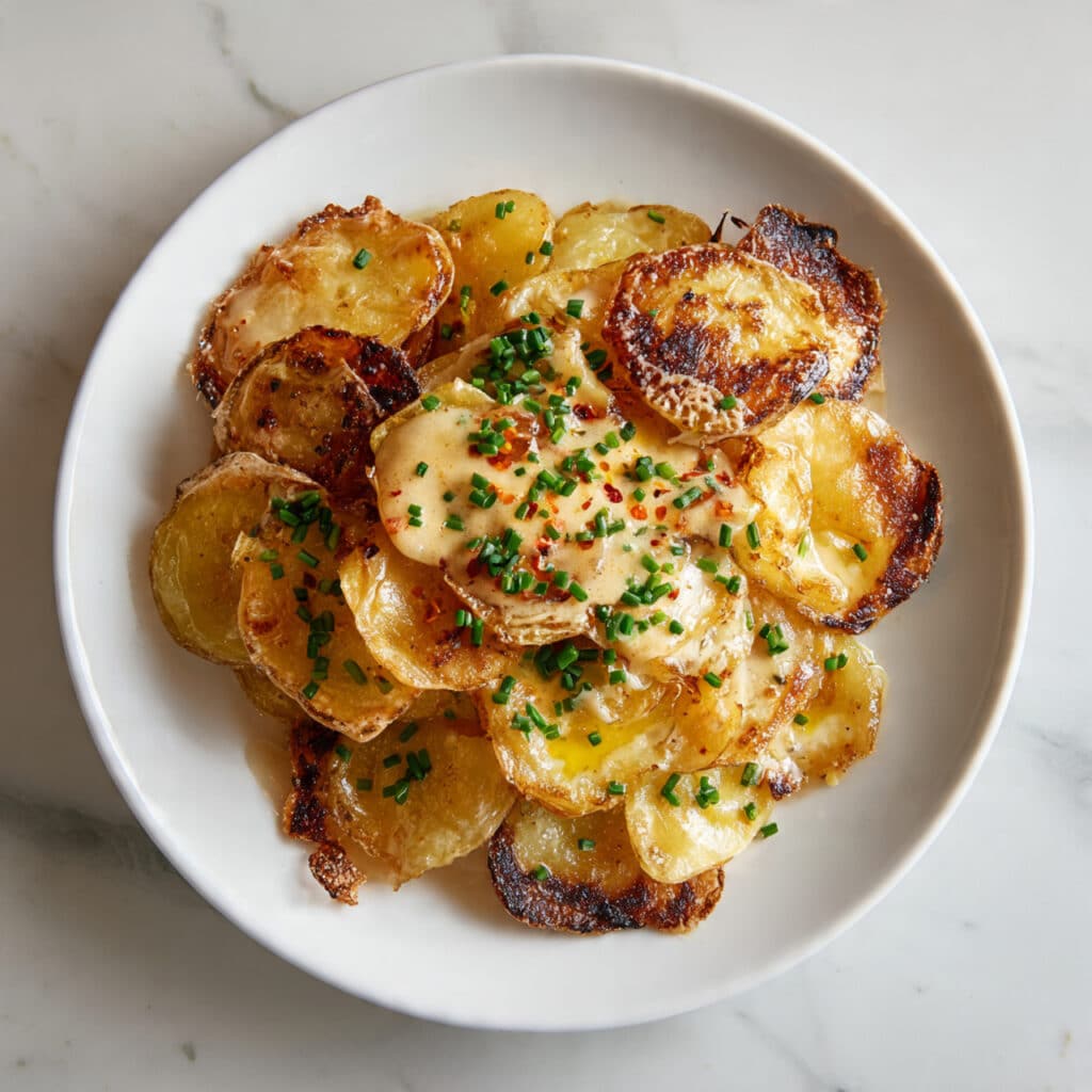 Crispy Gochujang Potato Salad Recipe