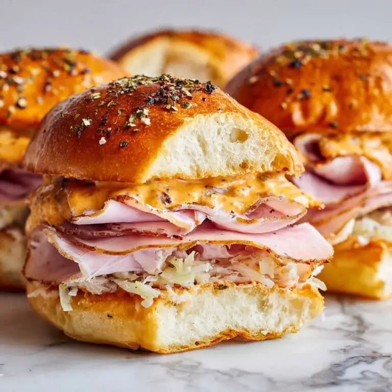 Baked Reuben Sliders Recipe