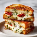 Sun-Dried Tomato Bacon Pesto Grilled Cheese Recipe