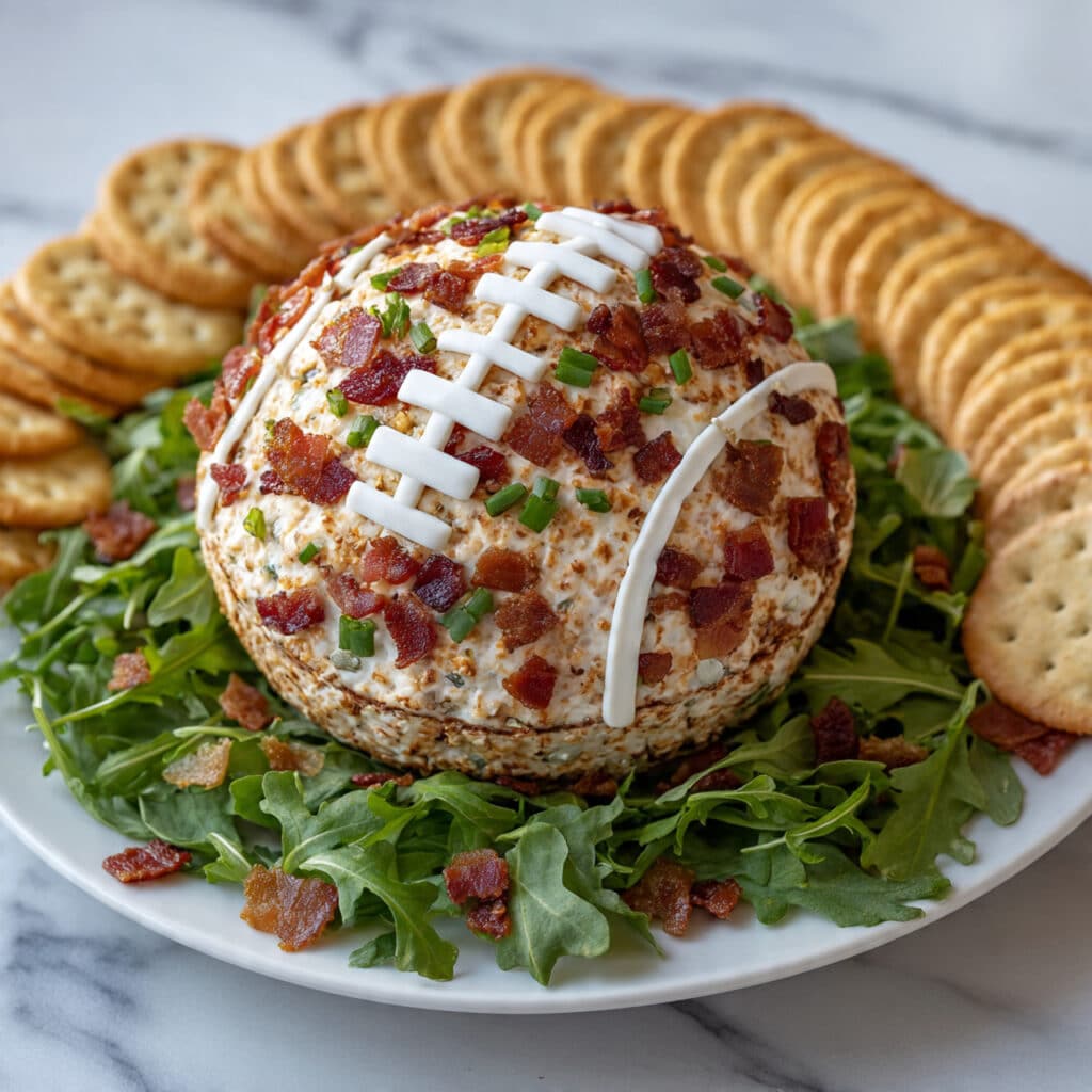 Football Cheese Ball Recipe
