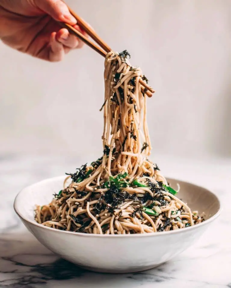 Classic Shanghai Scallion Oil Noodles Recipe