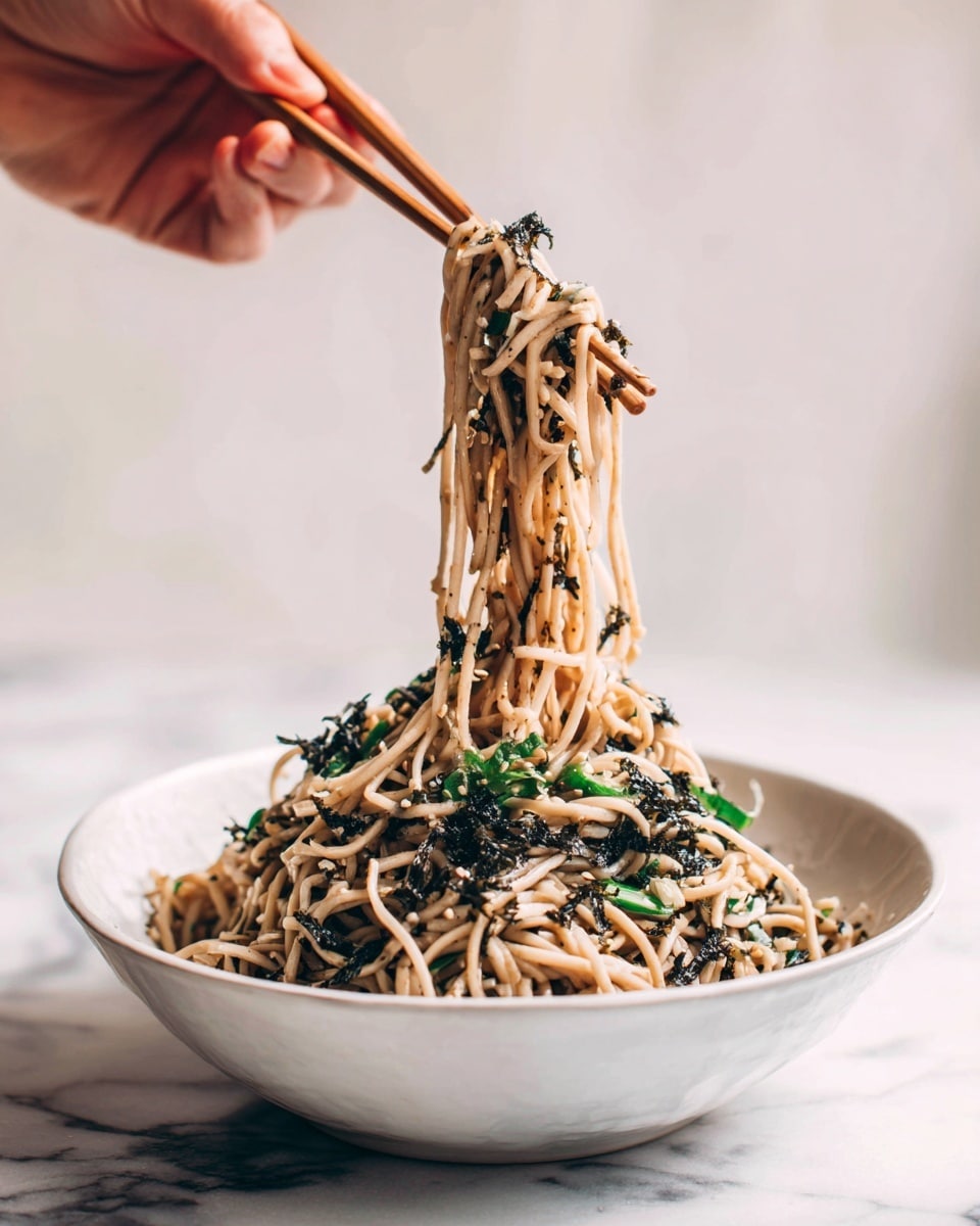 Classic Shanghai Scallion Oil Noodles Recipe