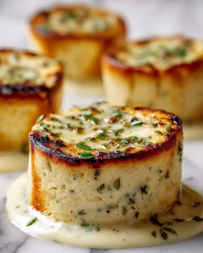 Tender Chicken Pillows with Creamy Parmesan Sauce Recipe