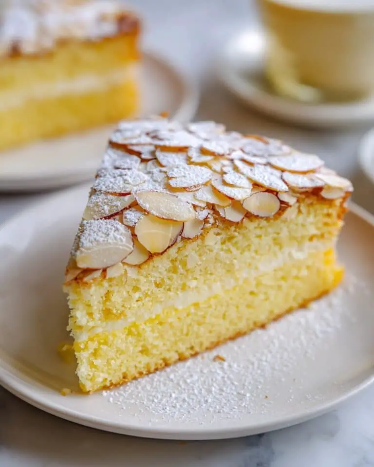 Moist Almond Cake Recipe