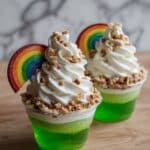 Rainbow Layered Jello Cups Recipe