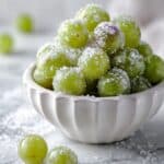 3-Ingredient Healthy Sour Candied Frozen Grapes Recipe