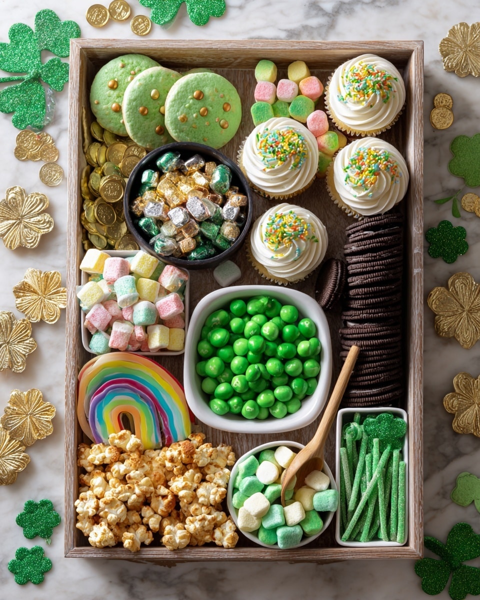St. Patrick’s Day Green Snack Board Recipe