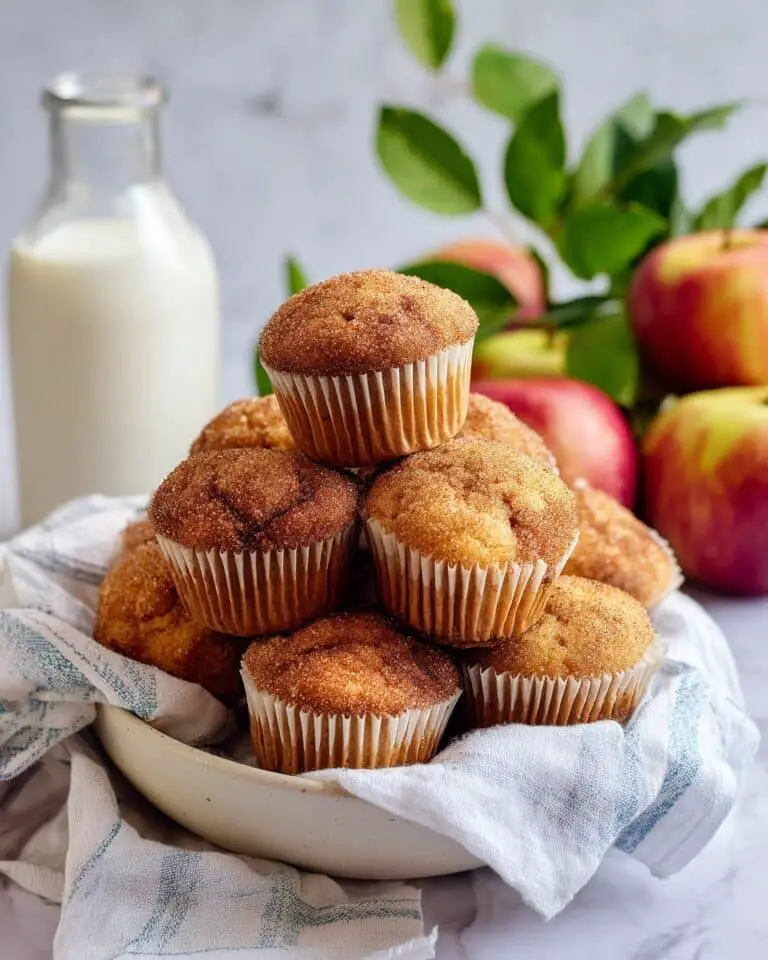 Apple Muffins with Cinnamon Sugar Recipe