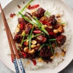 Healthier 25 Minute Kung Pao Chicken Recipe