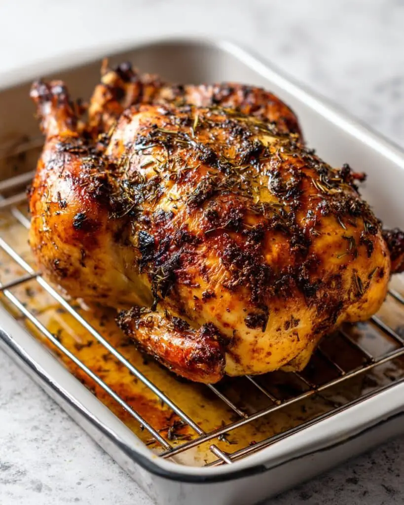 Herb-Roasted Chicken with Garlic, Lemon, and Fresh Herbs Recipe
