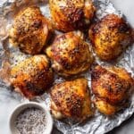 Crispy Baked Chicken Thighs Recipe