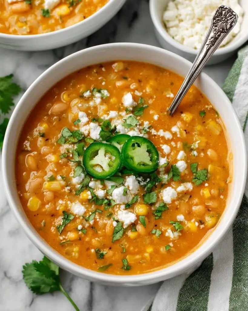 Mexican Street Corn Chicken Chili Recipe
