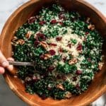 Cranberry Kale Quinoa Salad Recipe