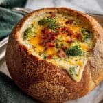 Creamy Panera-Style Broccoli Cheddar Soup Recipe