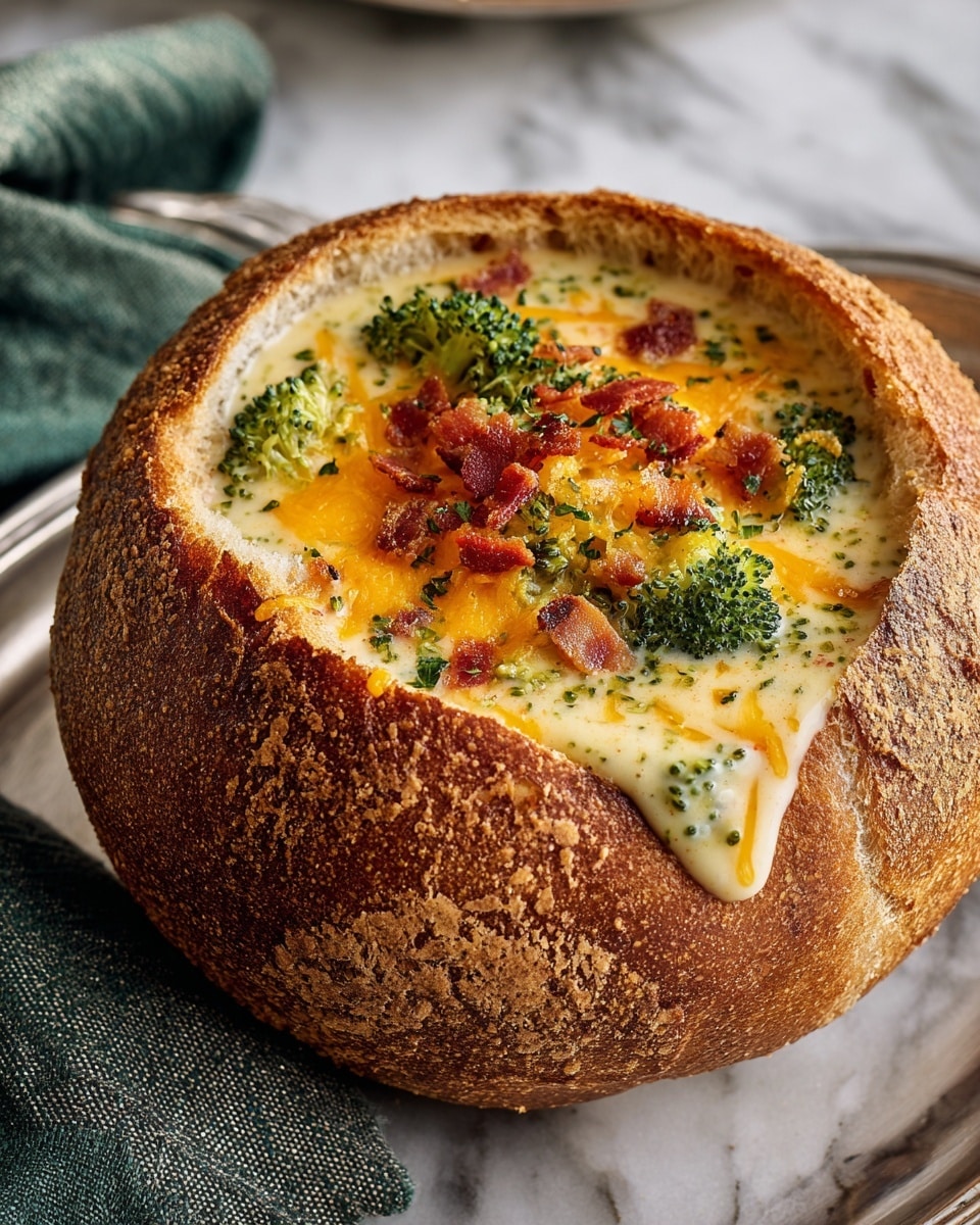 Creamy Panera-Style Broccoli Cheddar Soup Recipe