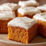 Pumpkin Bars with Cream Cheese Frosting Recipe