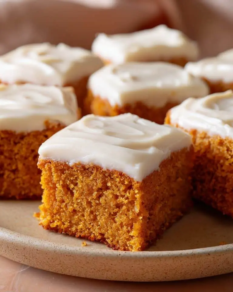 Pumpkin Bars with Cream Cheese Frosting Recipe