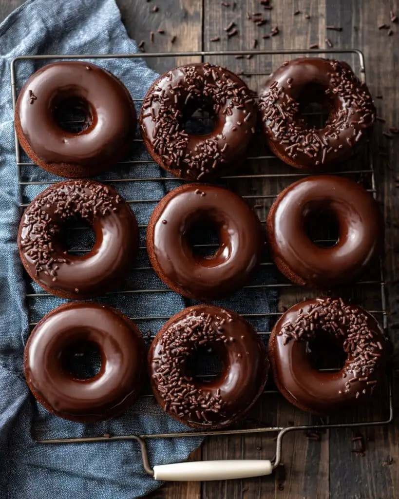 Chocolate Covered Donuts Recipe