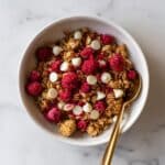 White Chocolate Raspberry Crunch Granola Recipe