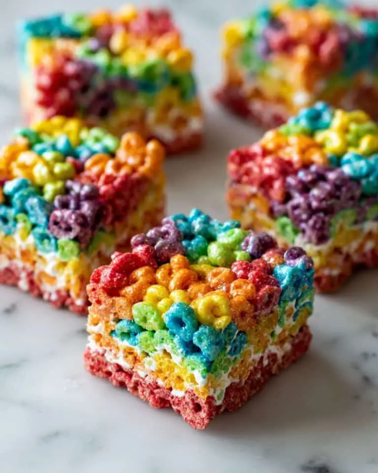 Fruity Pebbles Rice Krispie Treats Recipe