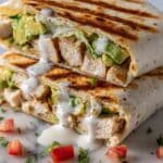 Chicken and Avocado Ranch Burritos Recipe
