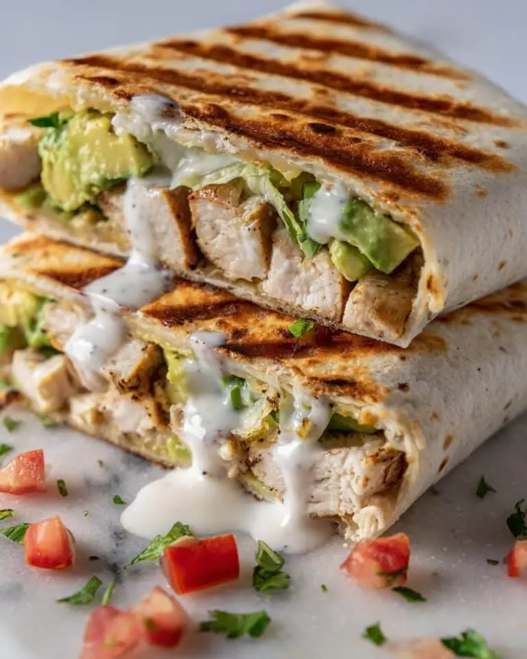 Chicken and Avocado Ranch Burritos Recipe