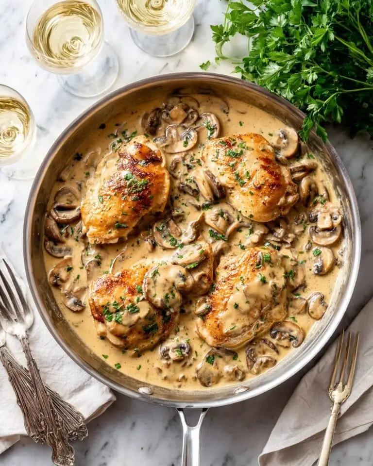 Creamy Chicken Marsala Recipe