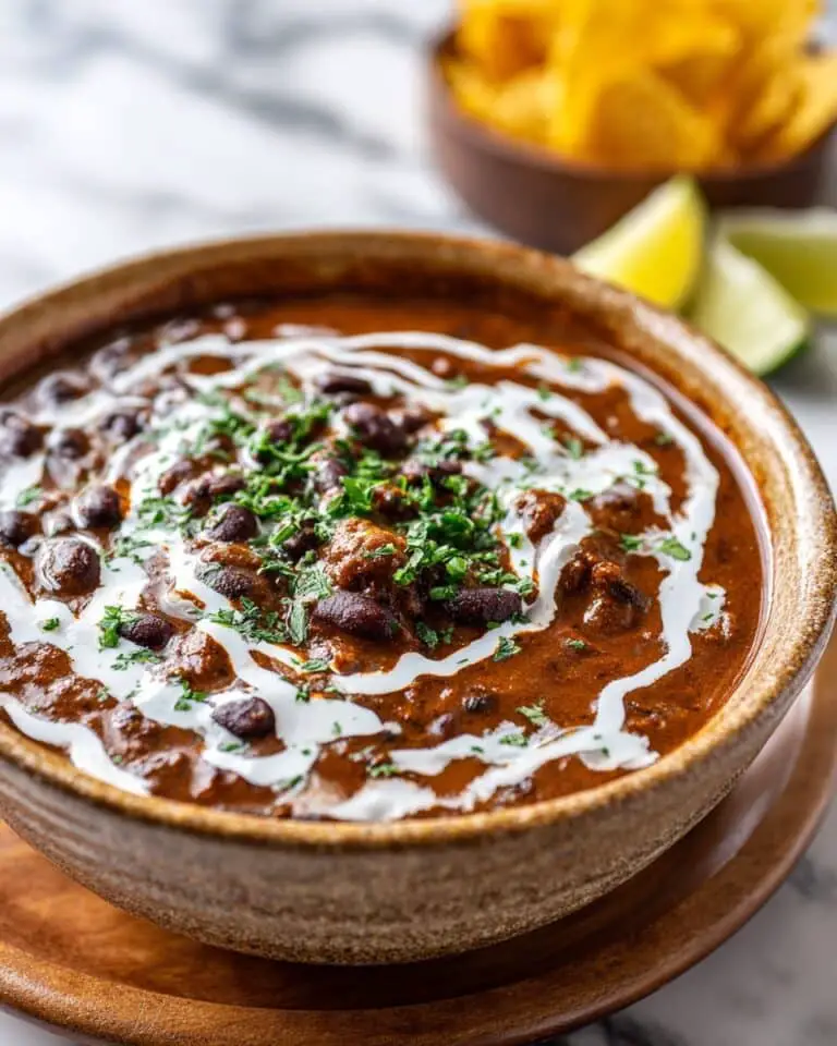 Mexican Style Black Bean Soup Recipe