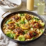 One Pot Lemon Chicken and Orzo Recipe