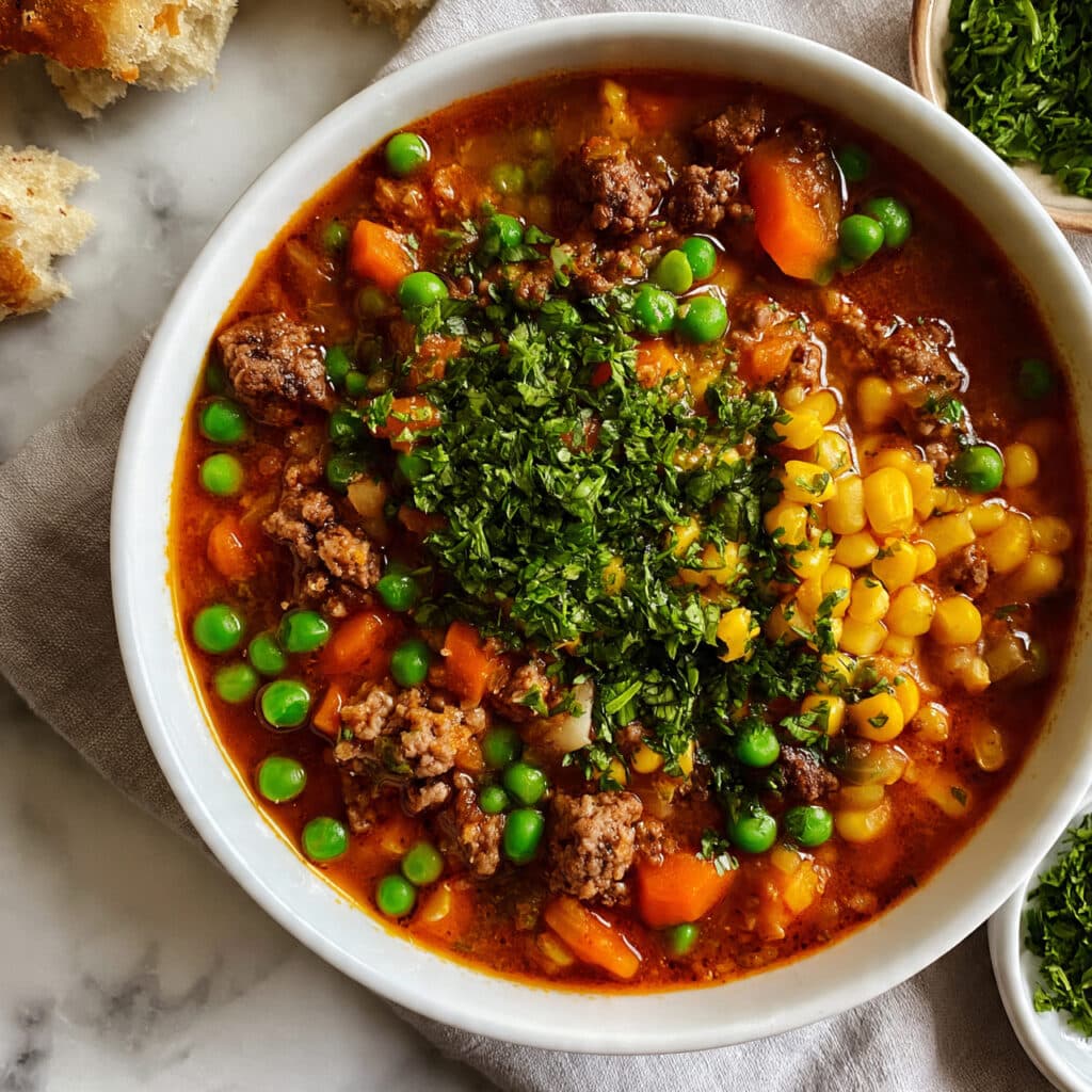 Rustic Beef and Vegetable Soup Recipe