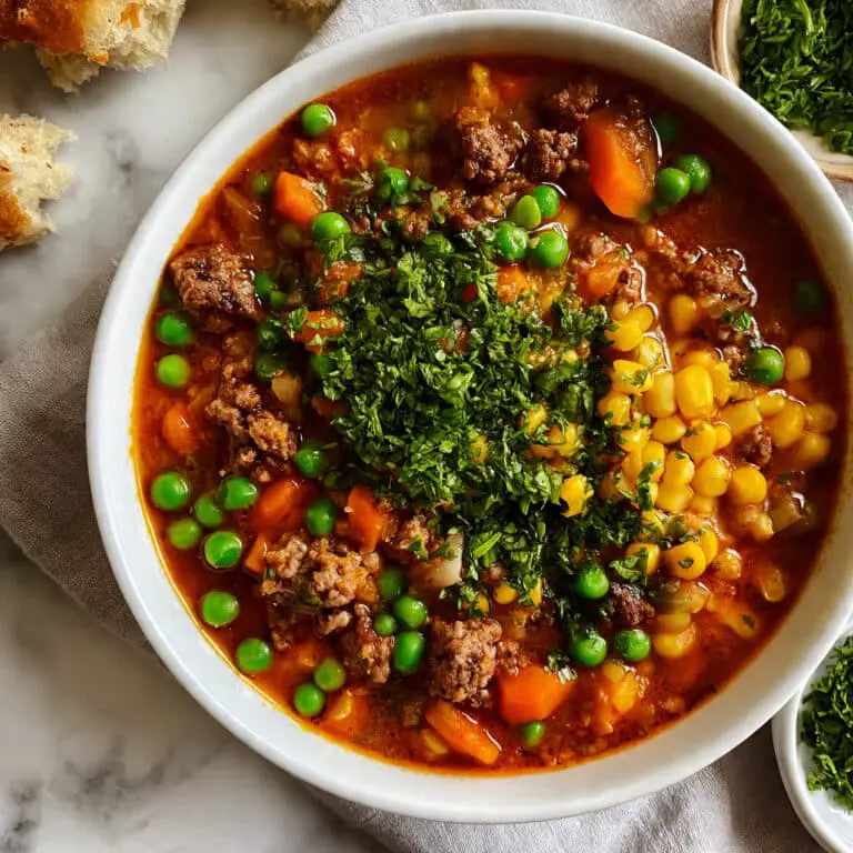 Rustic Beef and Vegetable Soup Recipe