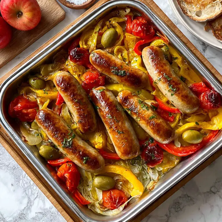 One-Pan Italian Sausage and Peppers Recipe