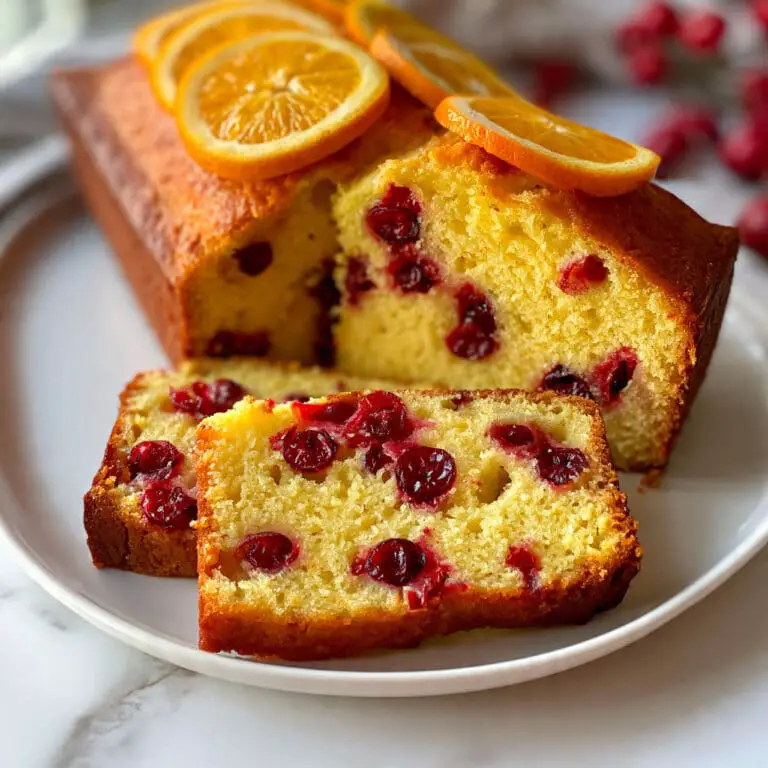 Cranberry Orange Loaf Recipe