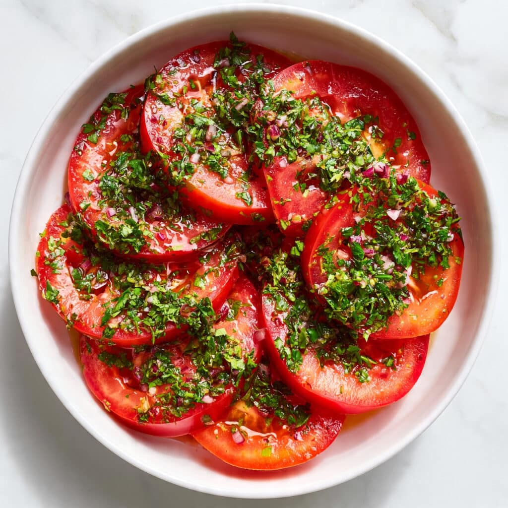 Tomato Salad with Herbs Recipe