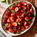 Mixed Berry Fruit Salad with Honey-Citrus Dressing Recipe